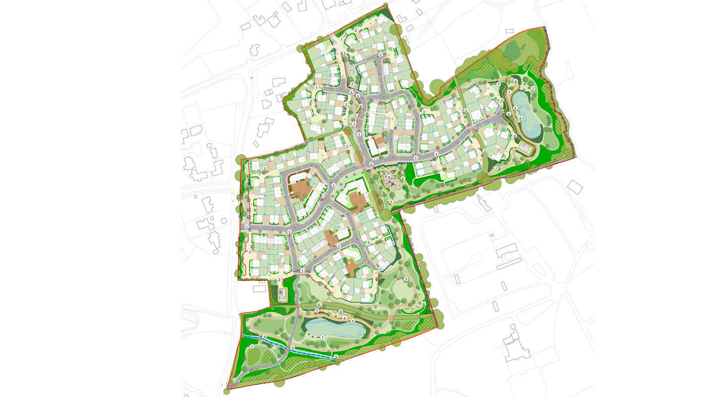 Danes Park Site Map
